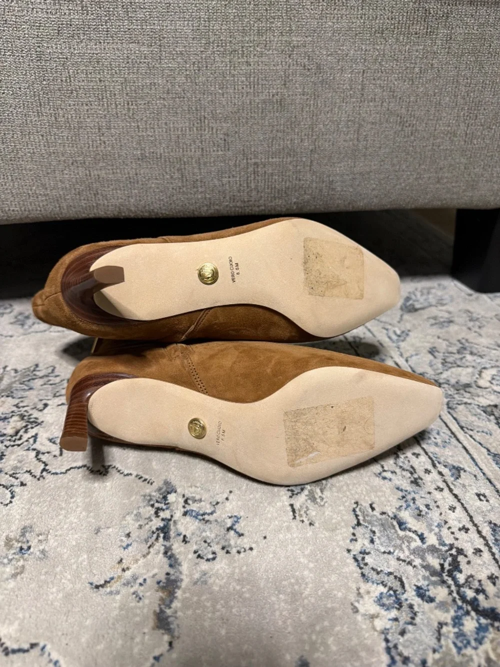 Veronica Beard Kelby Hazelnut Suede